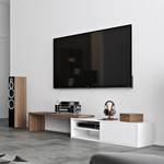 Meuble TV Echo Blanc / Noyer