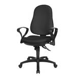 Chaise de bureau Support SY Assise ergonomique spéciale - Noir - Noir