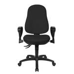 Chaise de bureau Support SY Assise ergonomique spéciale - Noir - Noir