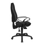 Chaise de bureau Support SY Assise ergonomique spéciale - Noir - Noir