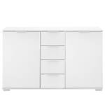 Commode combinée Lingga I 2 portes - Blanc