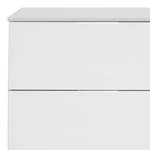 Commode combinée Lingga I 2 portes - Blanc