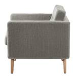 Fauteuil Croom Tissu - Tourbe - Sans repose-pieds - Tissu Polia: Fango - Sans repose-pieds