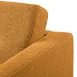 Sofa Croom I (3-Sitzer) Webstoff - Stoff Norta: Senfgelb