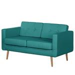 Sofa Croom I (2-Sitzer) Webstoff Polia: Petrol