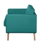 Sofa Croom I (2-Sitzer) Webstoff Polia: Petrol