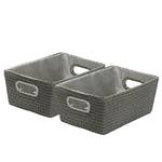 Panier de rangement Chromo (Lot 2) Gris