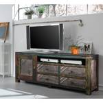 Tv-meubel Goa III deels massief acacia-/Mangohout - meerkleurig