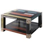 Table basse Goa II Acacia / Manguier partiellement massif Multicolore