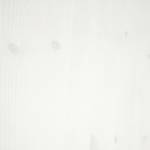 Massivholz-Doppelbett Cenan Kiefer Weiß gebeizt & lackiert / Laugenfarbig - 140 x 200cm
