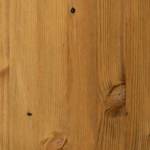 Massief houten bed Cenan Wit/loogkleurig Gebeitst beukenhouten walnoot & gelakt grenenhout - 140 x 200cm