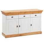 Dressoir Bergen I massief grenenhout - wit