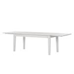 Table Bergen II Épiciéa massif - Pin blanc - 120 x 78 cm - Avec 2 plateaux à emboîter