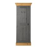 Schrank Bergen Kiefer massiv - Kiefer Grau / Kiefer Laugenfarbig - Kiefer Grau / Kiefer Laugenfarbig