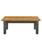 Tavolino da salotto Bergen Legno di pino massello grigio/Color liscivia - Grigio/Color liscivia