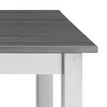 Eettafel Boston massief grenenhout - Wit grenenhout/grijs grenenhout - 160 x 90 cm