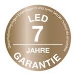 LED-Stehleuchte Geri Eisen - 1-flammig - Anthrazit - Höhe: 133 cm