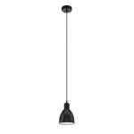 Suspension Priddy II Acier - 1 - Noir - Noir - Nb d'ampoules : 1