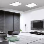 LED-Deckenleuchte Flat Panel II Kunststoff / Stahl - 1-flammig - Breite: 45 cm