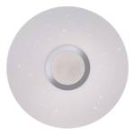 LED-Deckenleuchte Jonas Creston Weiß / Stahl - 1-flammig - Durchmesser: 42 cm