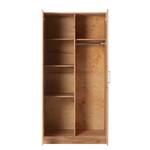 Kleiderschrank AresWood 2 Türig - 102 cm - Breite: 102 cm