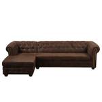 Ecksofa Torquay Vintage Cognac - Longchair davorstehend links