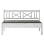 Banc Fjord sans accoudoirs Pin massif - Epicéa blanc / Epicéa gris - Largeur : 148 cm