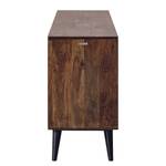 Buffet Orient Acacia massif / Métal - Multicolore