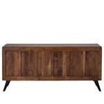 Sideboard Orient Akazie massiv / Metall - Mehrfarbig