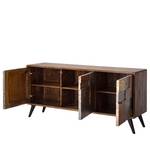 Sideboard Orient Akazie massiv / Metall - Mehrfarbig