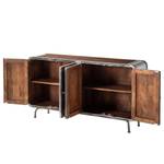 Sideboard Wharton II Akazie teilmassiv / Stahl