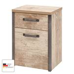 Rollende kast Harkon Findus eikenhouten look