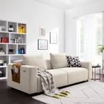 3-Sitzer Sofa FINNY Webstoff Saia: Beige - Sitztiefenverstellung