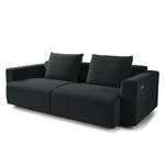 3-Sitzer Sofa FINNY Webstoff Saia: Anthrazit - Sitztiefenverstellung