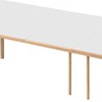 Einlegeplatte Nysted (2er-Set) Weiß - Holzwerkstoff - 49 x 95 cm