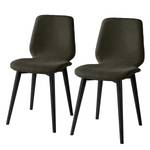 Chaises Wilga II (lot de 2) Tissu