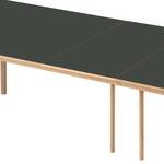 Einlegeplatte Nysted (2er-Set) Schwarz - Grau - Holzwerkstoff - 49 x 95 cm