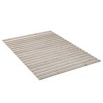 Sommier enroulable Burbia II Beige - Bois massif - 140 x 1.8 x 200 cm