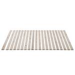 Sommier enroulable Burbia II Beige - Bois massif - 140 x 1.8 x 200 cm