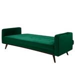 Canapé convertible Daru Deluxe Velours - Velours Jila: Vert foncé