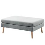 Banquette Croom Tissu - Tissu Polia: Gris platine