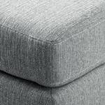 Banquette Croom Tissu - Tissu Polia: Gris platine