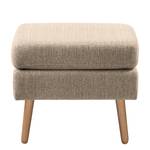 Polsterhocker Croom Webstoff - Webstoff Polia: Cappuccino