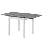 Table extensible Karley Pin massif - Epicéa blanc / Epicéa gris - 77 x 77 cm