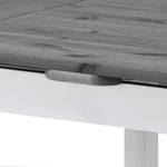 Table extensible Karley Pin massif - Epicéa blanc / Epicéa gris - 77 x 77 cm