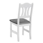 Chaises Bastide (lot de 2) Pin massif - Epicéa blanc / Epicéa gris