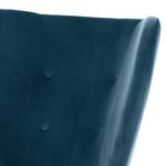 Fauteuil Megina Velours - Bleu foncé