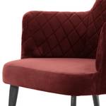 Sessel Artix Velours - Bordeaux