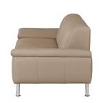 2-Sitzer Sofa Termon - Bodenfrei Cappuccino - Echtleder Roda: Cappuccino