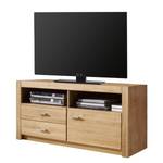 Tv-meubel Floriano I knoestig eikenhout/knoestige eikenhouten look - 128cm